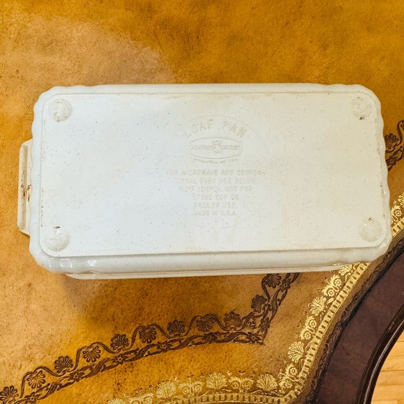 Nordic Ware Loaf Pan Microwave And Conventional Oven Made in USA Gray Baking VTG - Picture 6 of 6